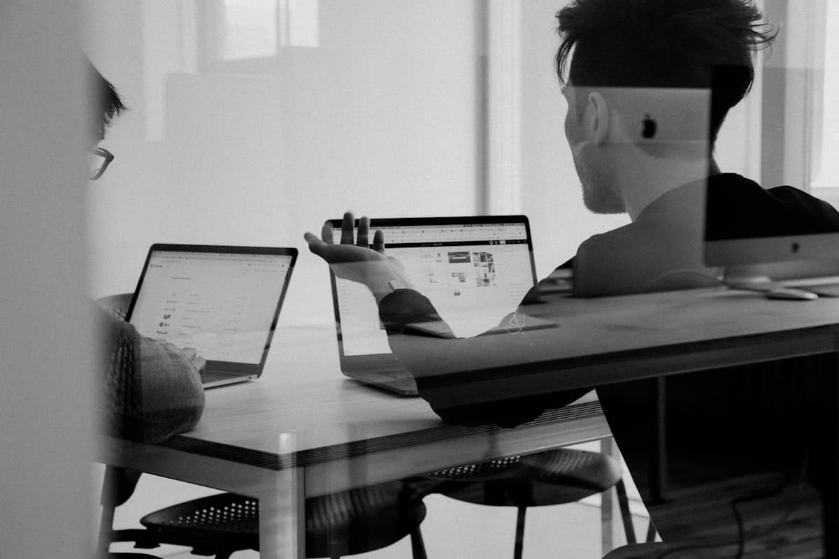 Cross-functional enterprise team collaborating with AI-driven insights