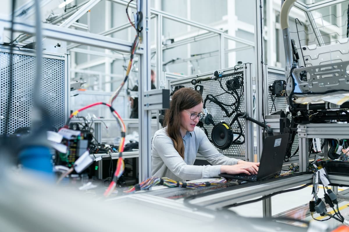 Manufacturing professionals using InferonIQ AI intelligence platform
